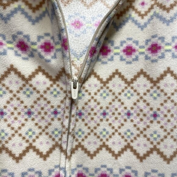 CARTER'S Long Sleeve Bodysuit Sleep And Play Girls12 Month Cream Full Zip/Snap - Picture 16 of 16